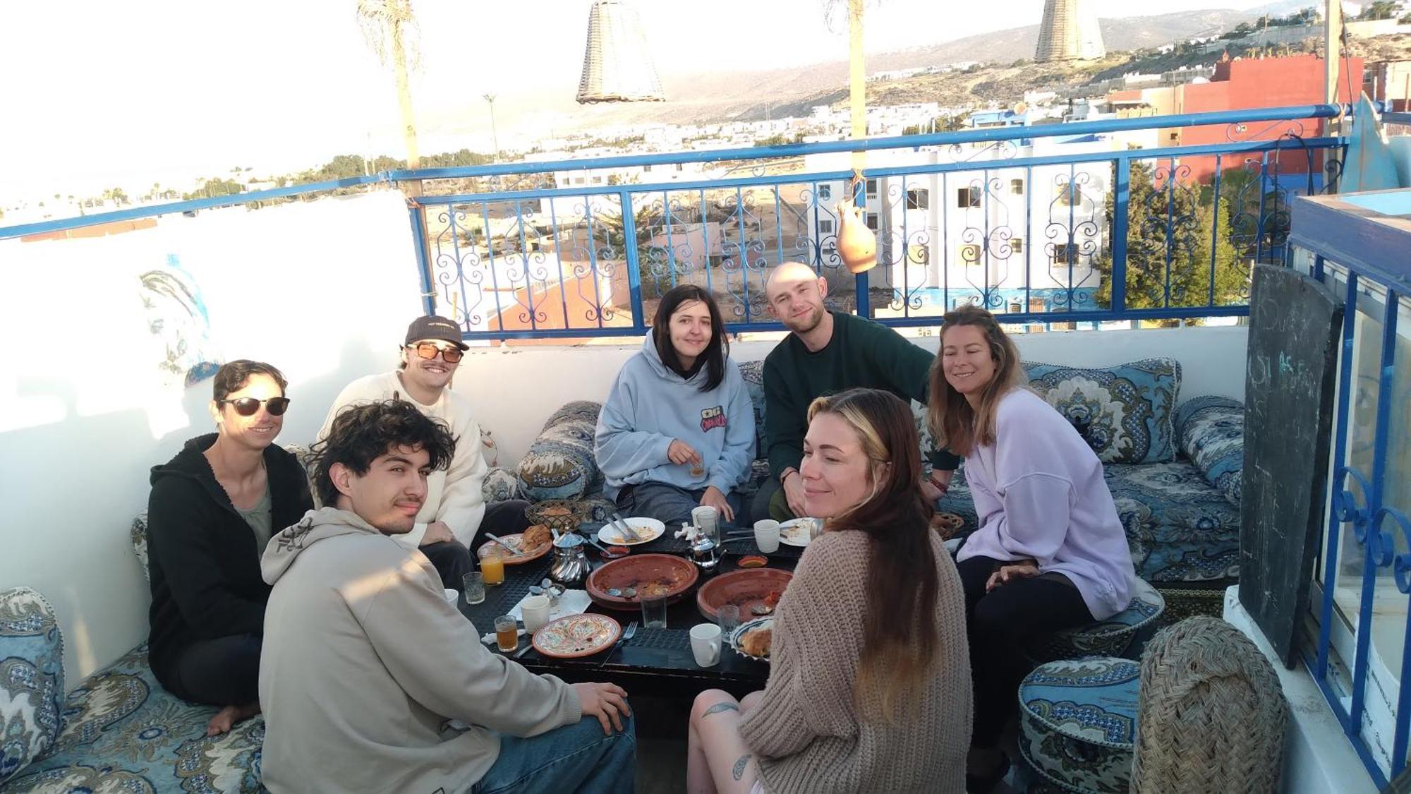 Idriss Tamraght Surfhostel Taghazout Esterno foto
